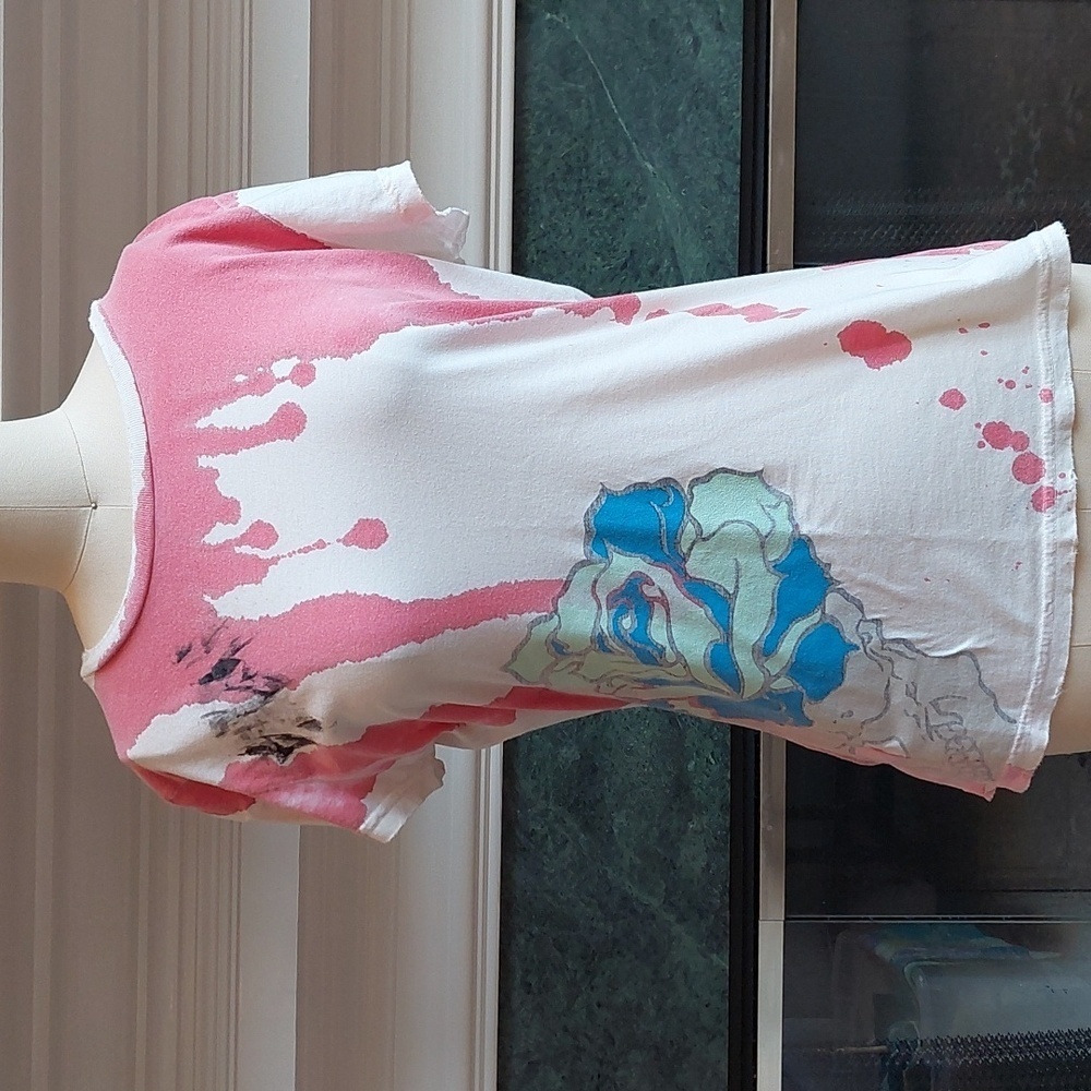 GRAIL Distressed Skeleton Head T Shirt